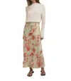 Favorite Daughter Favorite Maxi Skirt In Moonbeam Floral In Multi