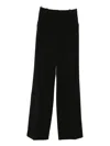 Favorite Daughter Favorite Pleated Trousers In Black