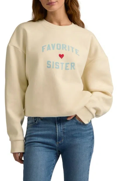 Favorite Daughter Favorite Sister Graphic Sweatshirt