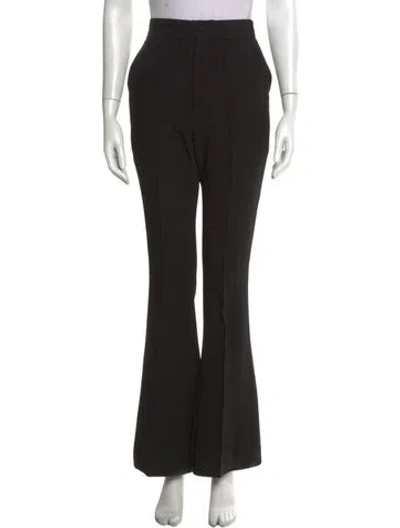 Pre-owned Favorite Daughter Flared Pants In Black