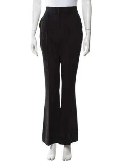 Pre-owned Favorite Daughter Flared Pants In Black