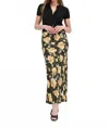 Favorite Daughter Floral Pull On Maxi Skirt In Golden Flowerbed In Multi