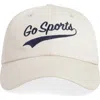 Favorite Daughter Go Sports Baseball Cap In Khaki W/navy Writ