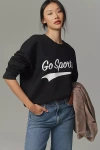 Favorite Daughter Go Sports Sweatshirt In Black