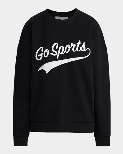 Favorite Daughter Go Sports Sweatshirt In Navy