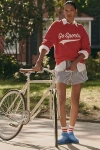 Favorite Daughter Go Sports Sweatshirt In Red