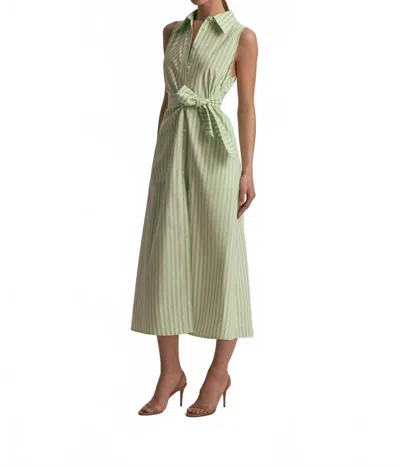 FAVORITE DAUGHTER GOOD BEHAVIOR DRESS IN KIWI STRIPE