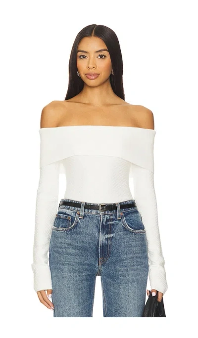 Favorite Daughter Good Graces Top In White