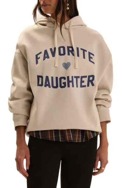 Favorite Daughter Graphic Hoodie In Neutral
