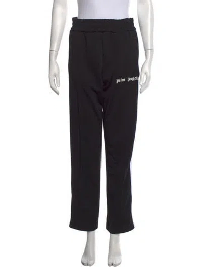 Pre-owned Favorite Daughter Graphic Print Sweatpants In Black