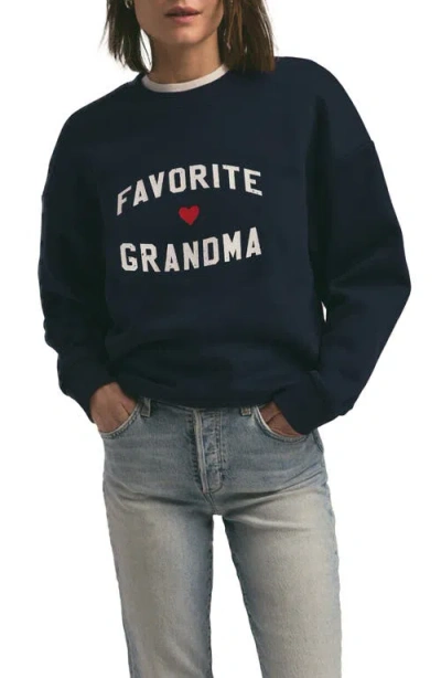 Favorite Daughter Sweatshirt In Navy