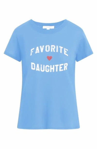 Favorite Daughter Graphic T-shirt In Blue Bird