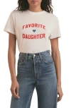 Favorite Daughter Graphic T-shirt In Haute Rouge