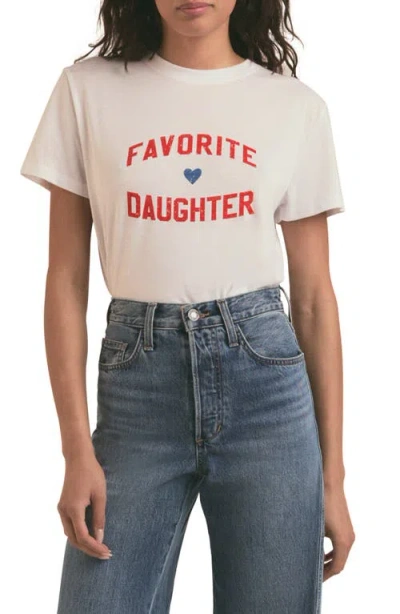 Favorite Daughter Graphic T-shirt In Haute Rouge
