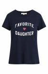 Favorite Daughter Graphic T-shirt In Navy