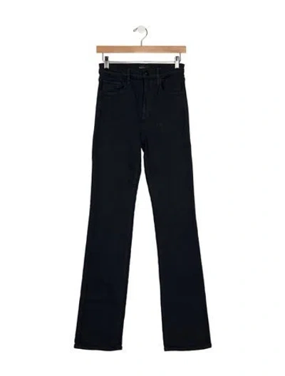 Pre-owned Favorite Daughter High-rise Flared Jeans In Blue