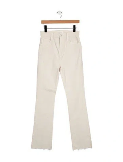 Pre-owned Favorite Daughter High-rise Flared Jeans W/ Tags In Neutrals