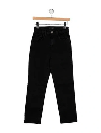 Pre-owned Favorite Daughter High-rise Skinny Leg Jeans In Black