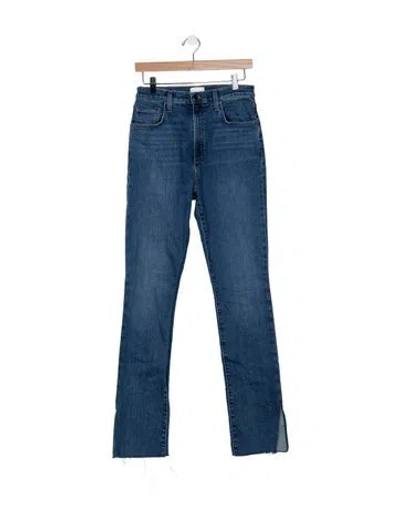 Pre-owned Favorite Daughter High-rise Skinny Leg Jeans In Blue