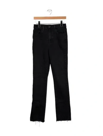 Pre-owned Favorite Daughter High-rise Straight Leg Jeans In Multi