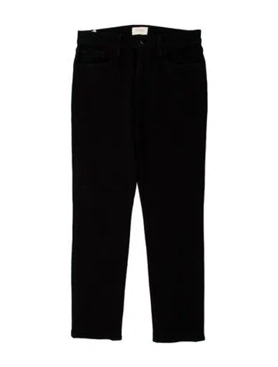 Pre-owned Favorite Daughter High-rise Straight Leg Jeans W/ Tags In Black