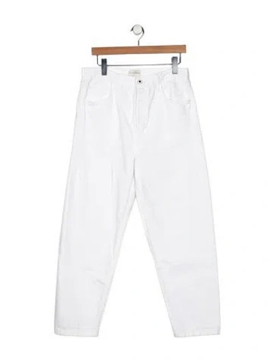 Pre-owned Favorite Daughter High-rise Straight Leg Jeans W/ Tags In Blue