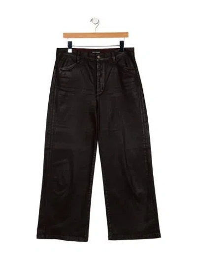 Pre-owned Favorite Daughter High-rise Wide Leg Jeans In Multi