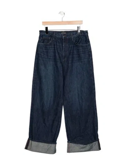 Pre-owned Favorite Daughter High-rise Wide Leg Jeans W/ Tags In Blue