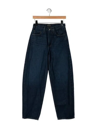 Pre-owned Favorite Daughter High-rise Wide Leg Jeans W/ Tags In Blue