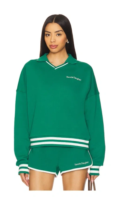 FAVORITE DAUGHTER IVY LEAGUE RUGBY SWEATER