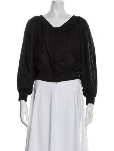 Pre-owned Favorite Daughter Jacket In Black