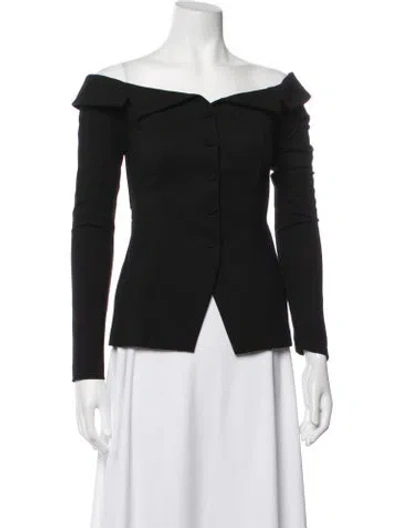 Pre-owned Favorite Daughter Jacket In Black