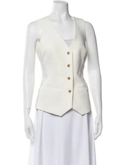 Pre-owned Favorite Daughter Jacket In White
