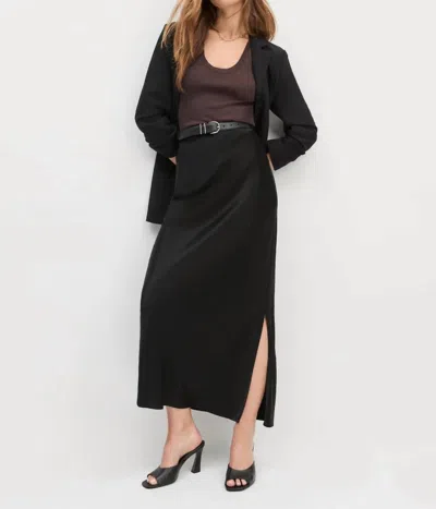 Favorite Daughter Josie Long Skirt In Black
