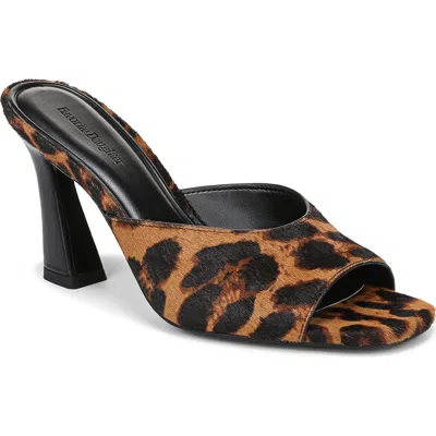 Favorite Daughter Katharin Too Genuine Calf Hair Sandal In Animal Print