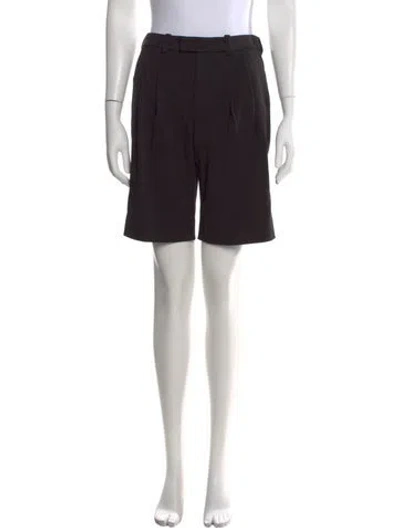 Pre-owned Favorite Daughter Knee-length Shorts In Black
