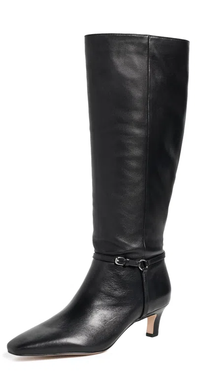 Favorite Daughter Lila Tall Leather Boots Black