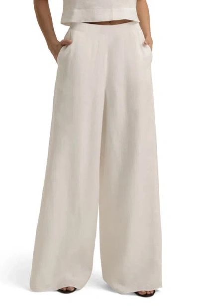 FAVORITE DAUGHTER FAVORITE DAUGHTER LINEN WIDE LEG PANTS