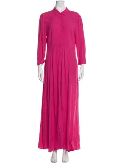Pre-owned Favorite Daughter Long Dress In Pink