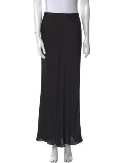Pre-owned Favorite Daughter Long Skirt In Black