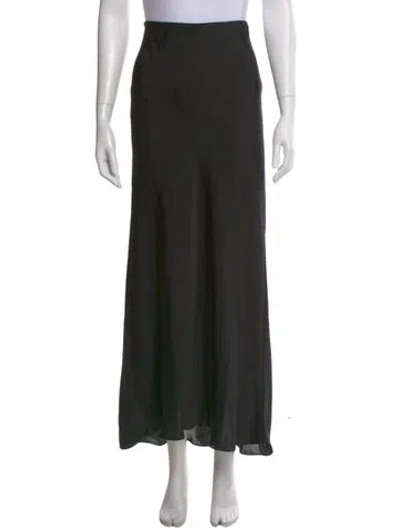 Pre-owned Favorite Daughter Long Skirt In Black