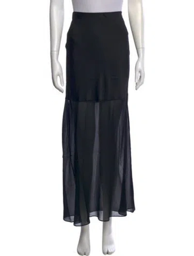 Pre-owned Favorite Daughter Long Skirt In Blue