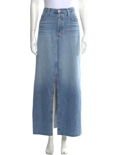 Pre-owned Favorite Daughter Long Skirt W/ Tags In Blue