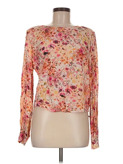 Favorite Daughter Long Sleeve Blouse In Orange