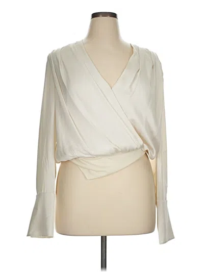 Favorite Daughter Long Sleeve Blouse In White