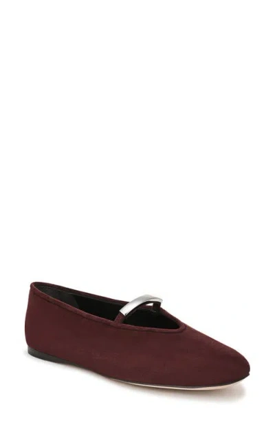 Favorite Daughter Maddie Mary Jane Ballet Flat In Burgundy