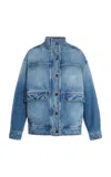 Favorite Daughter Margot Denim Jacket In Blue