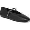 Favorite Daughter Margot Mary Jane Flat In Black