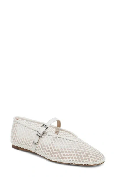 Favorite Daughter Margot Mesh Mary Jane Flat In Animal Print