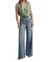 Favorite Daughter Masha Super High Rise Wide Leg Jeans In Haven In Multi